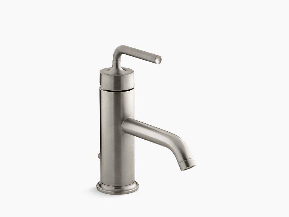Kohler - Purist™  Single-handle bathroom sink faucet with Straight Lever handle, 1.2 gpm